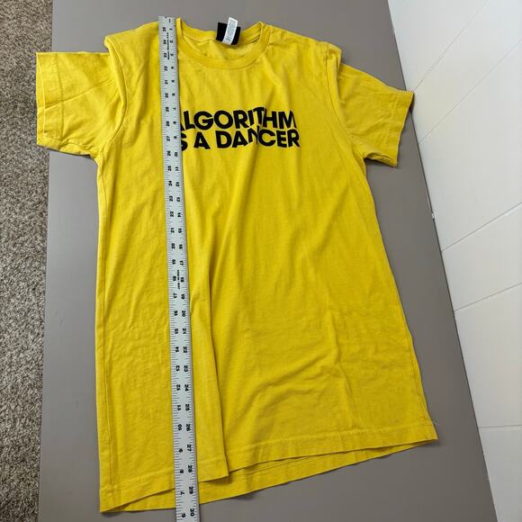 Gorillaz Algorithm Is A Dancer T Shirt Size Medium Men’s Yellow Rap T Music Band - Picture 7 of 8